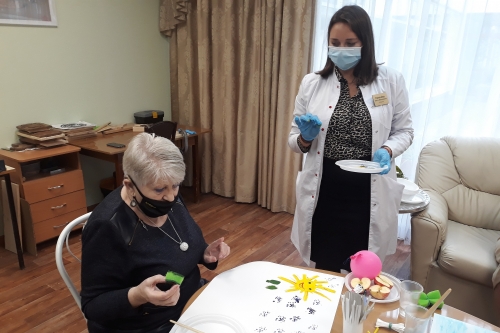 Арт-терапевтическое занятие Ларец счастья