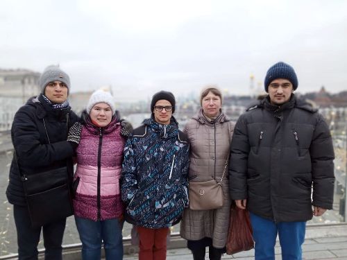 Новогоднее настроение ПНИ 11 на Красной площади