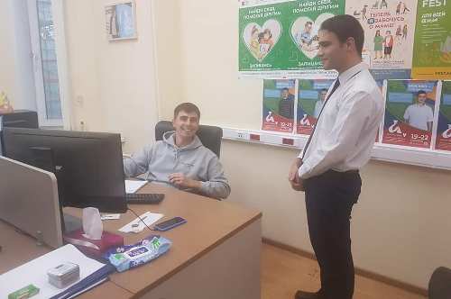 Валуев Александр награжден почетной грамотой Департамента труда и социальной защиты населения города Москвы